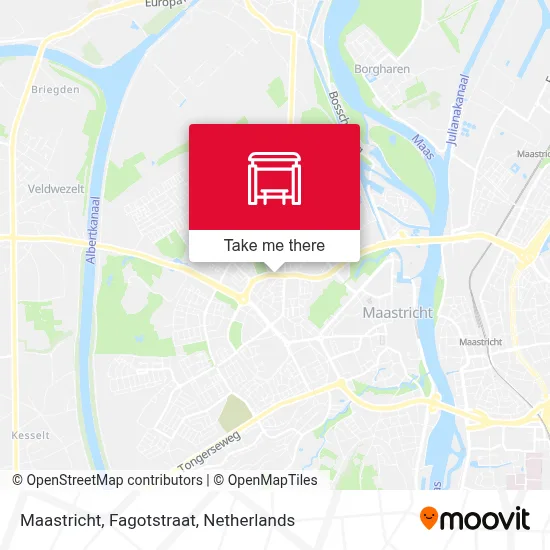 Maastricht, Fagotstraat map