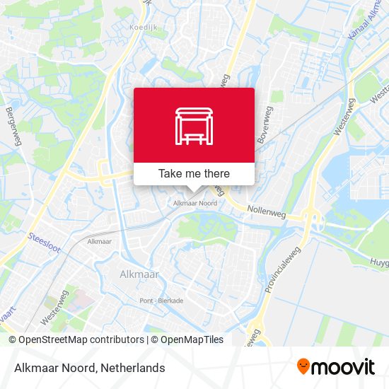 Alkmaar Noord Karte