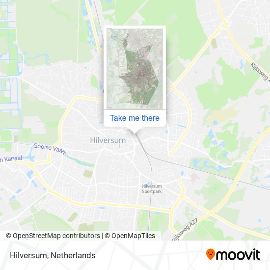 Hilversum map