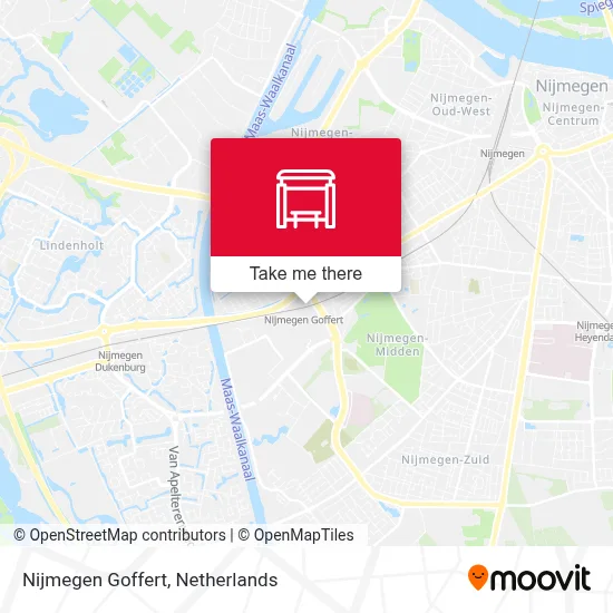 Nijmegen Goffert map