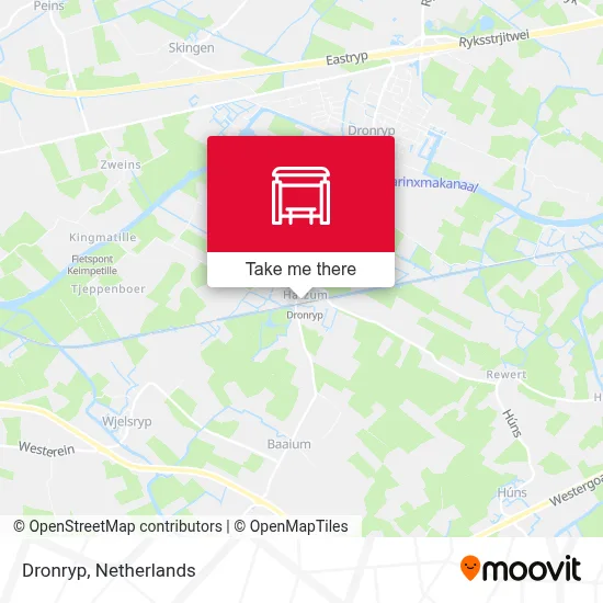 Dronryp Karte