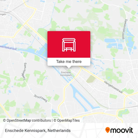 Enschede Kennispark map
