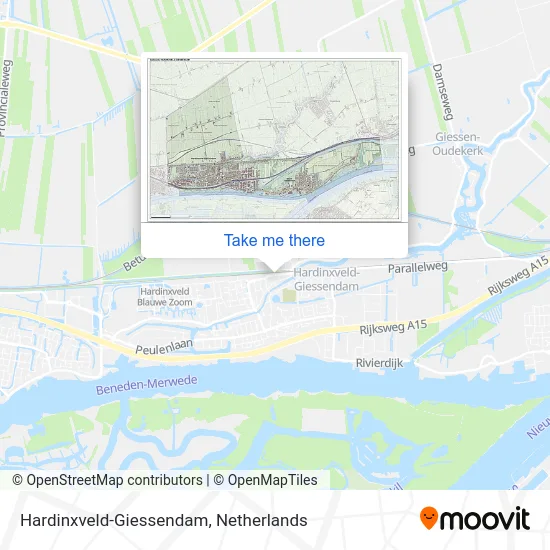 Hardinxveld-Giessendam map