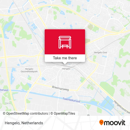 Hengelo Karte