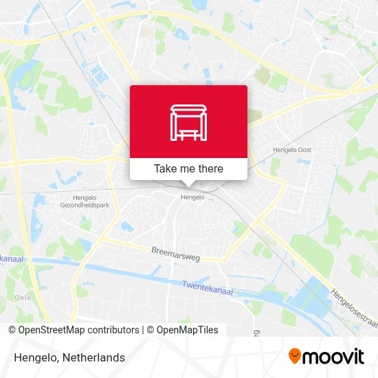 Hengelo Karte