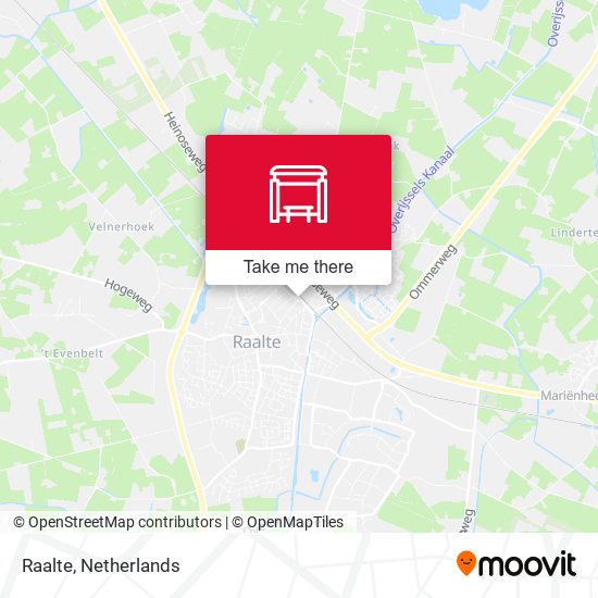 Raalte map