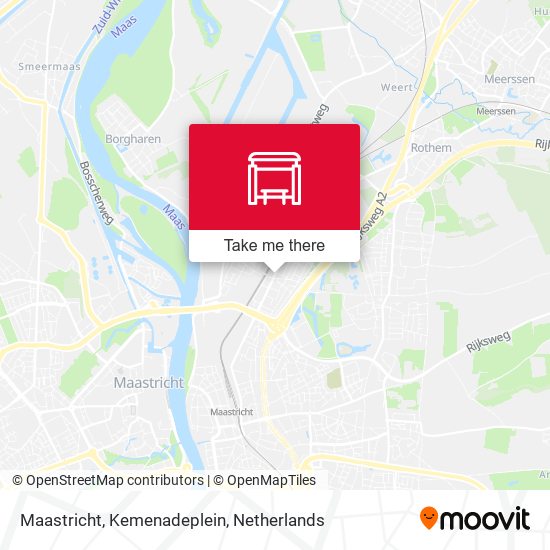 Maastricht, Kemenadeplein map