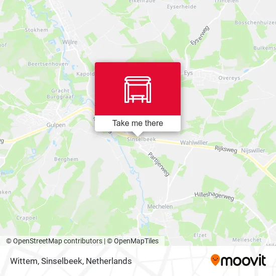 Wittem, Sinselbeek map