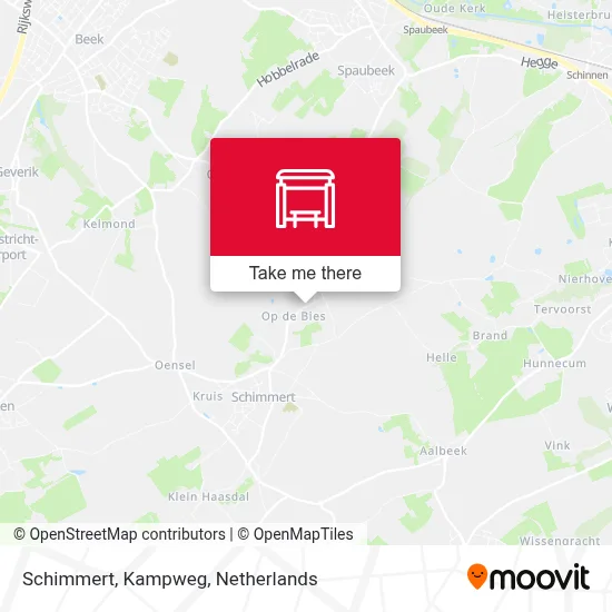 Schimmert, Kampweg map