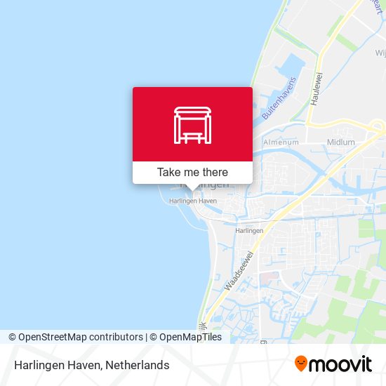 Harlingen Haven map