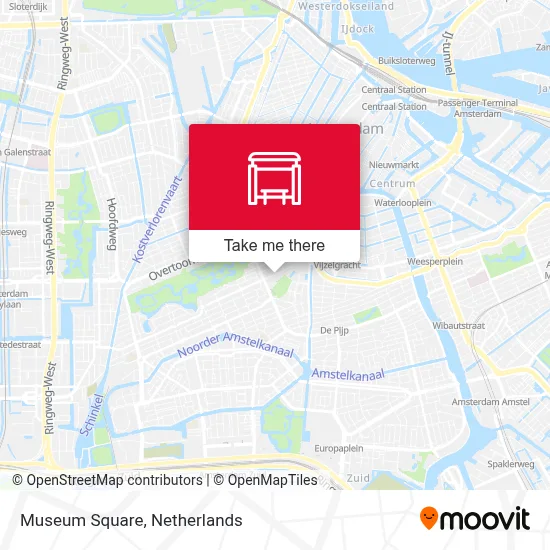 Museumplein map