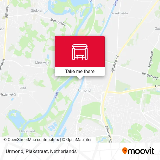 Urmond, Plakstraat Karte