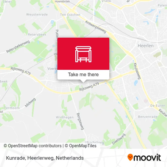 Kunrade, Heerlerweg Karte