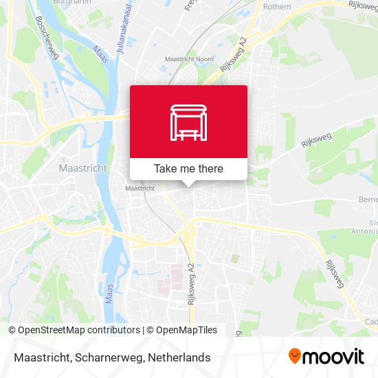 Maastricht, Scharnerweg map