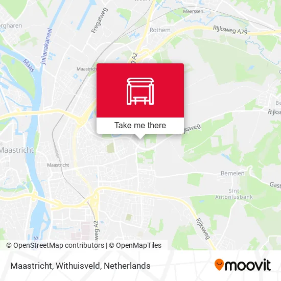 Maastricht, Withuisveld map