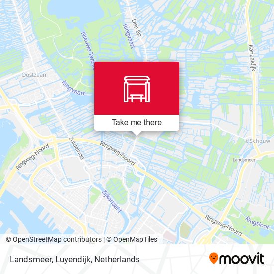 Landsmeer, Luyendijk map