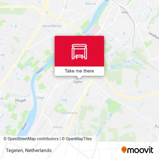 Tegelen map