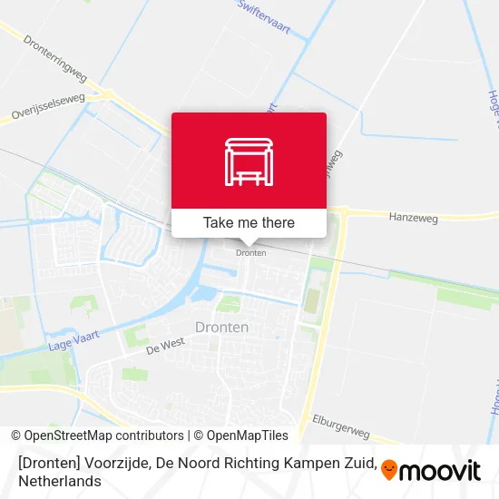 [Dronten] Voorzijde, De Noord Richting Kampen Zuid map