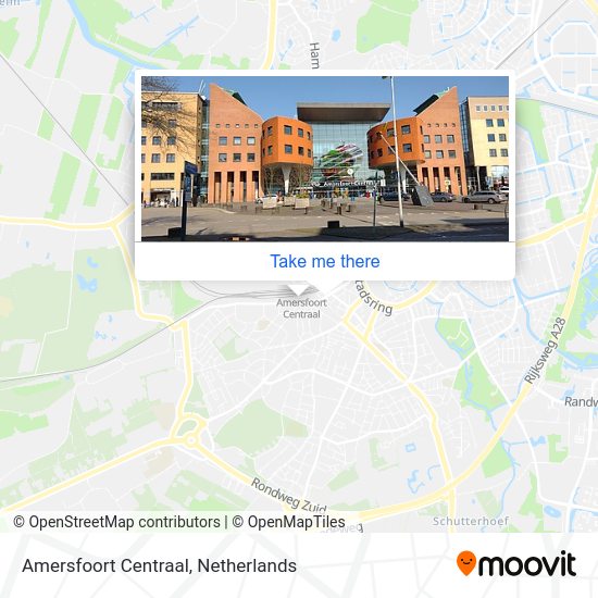 Amersfoort Centraal map