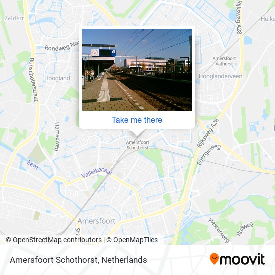 Amersfoort Schothorst map