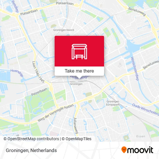 Groningen map