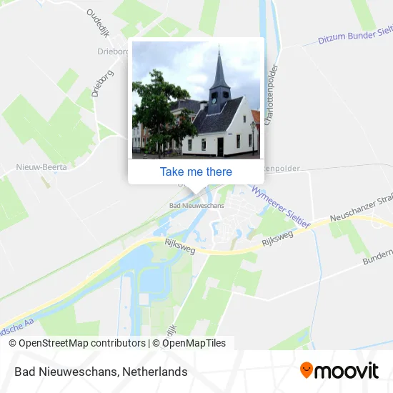 Bad Nieuweschans map
