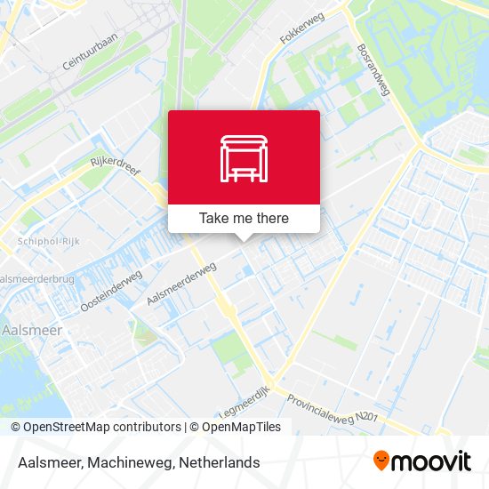 Aalsmeer, Machineweg map