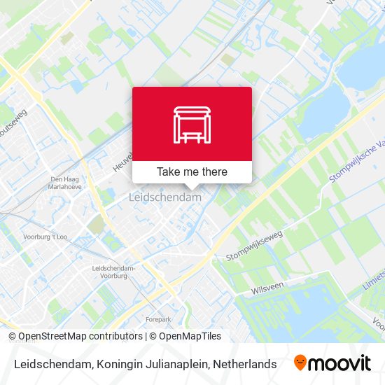 Leidschendam, Koningin Julianaplein map