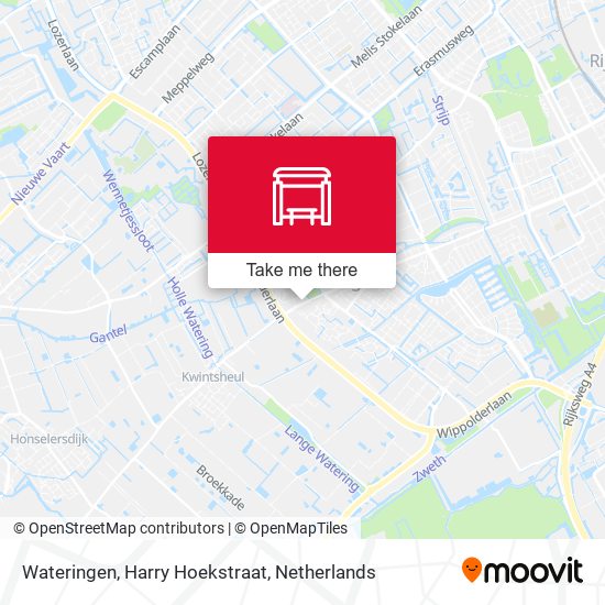 Wateringen, Harry Hoekstraat map