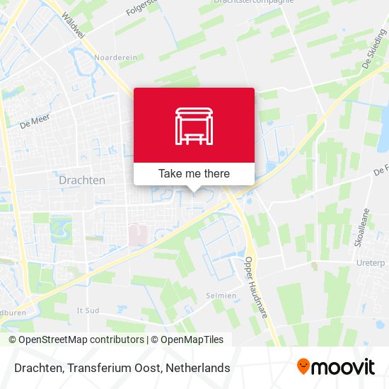 Drachten, Transferium Oost map