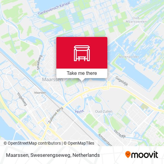 Maarssen, Sweserengseweg map