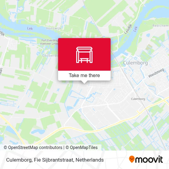 Culemborg, Fie Sijbrantstraat map