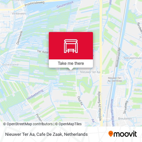 Nieuwer Ter Aa, Cafe De Zaak map