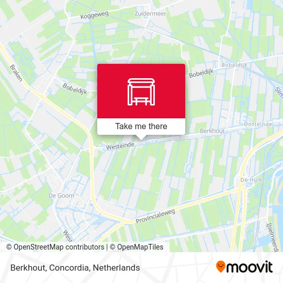 Berkhout, Concordia map