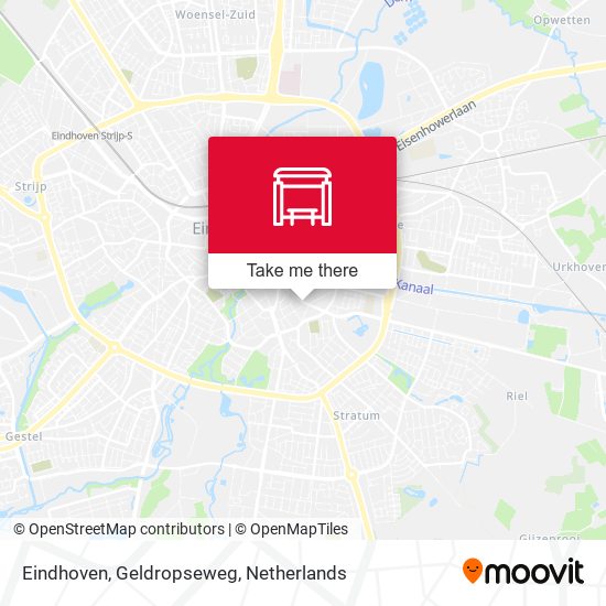 Eindhoven, Geldropseweg map