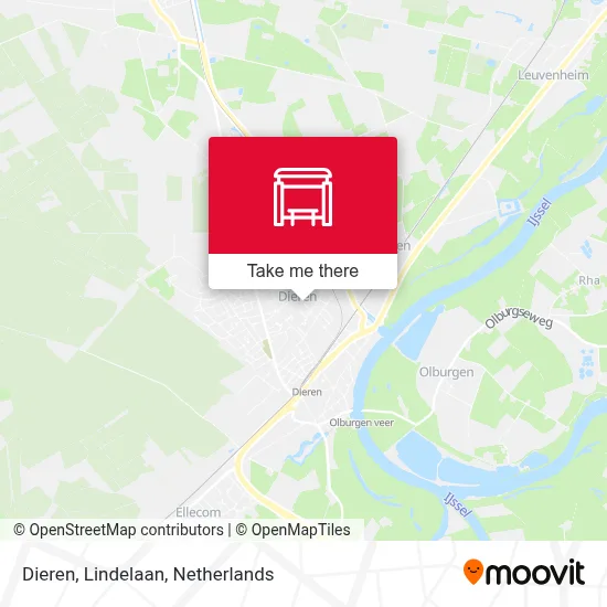 Dieren, Lindelaan map