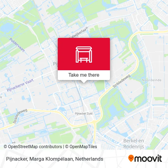 Pijnacker, Marga Klompélaan map