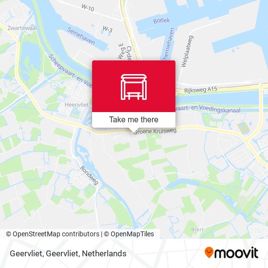 Geervliet, Geervliet map
