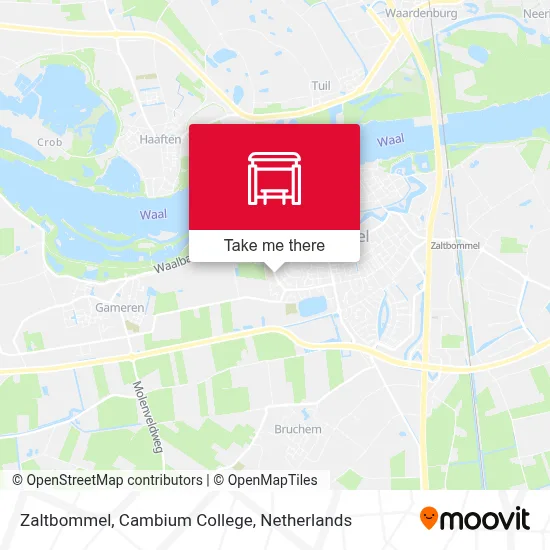 Zaltbommel, Cambium College map