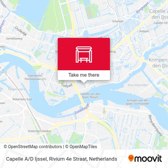 Capelle A / D Ijssel, Rivium 4e Straat map
