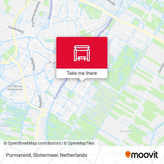 Purmerend, Slotermeer map