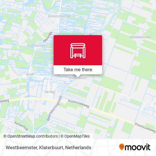 Westbeemster, Klaterbuurt map