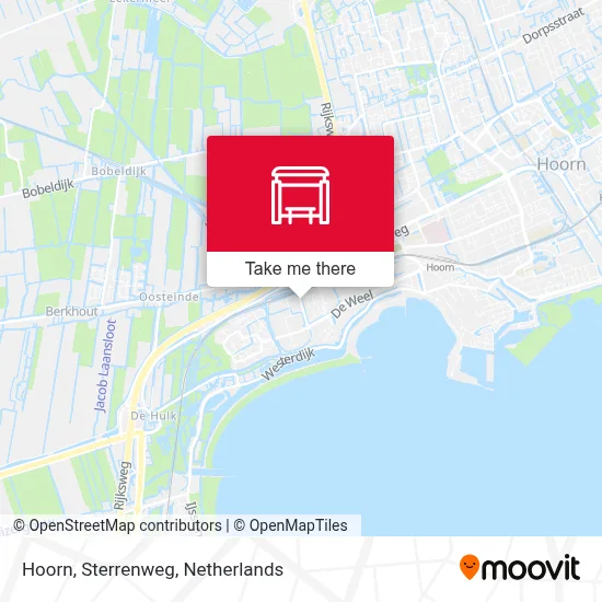 Hoorn, Sterrenweg map