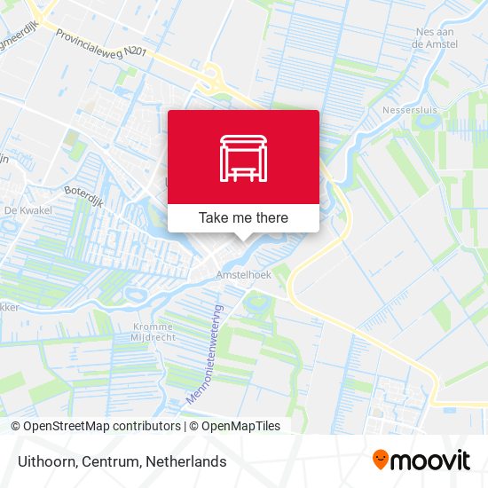 Uithoorn, Centrum map