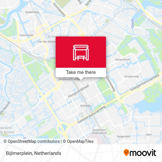 Bijlmerplein map