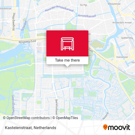 Kastelenstraat map