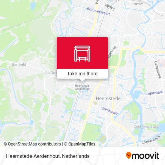 Heemstede-Aerdenhout map
