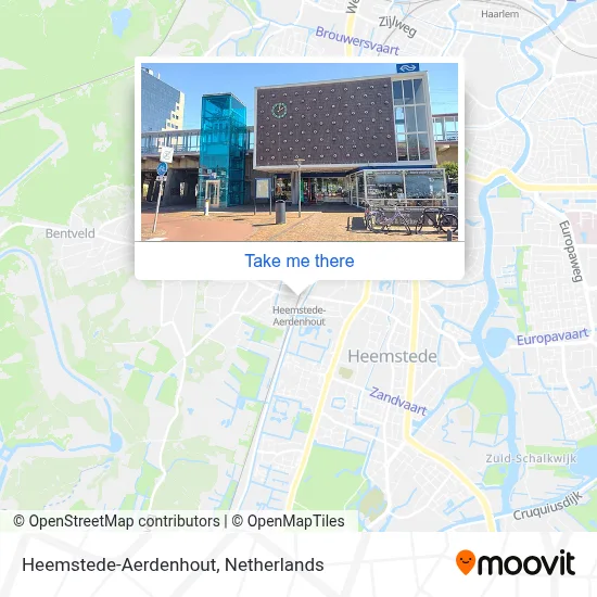 Heemstede-Aerdenhout map