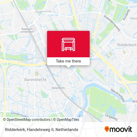 Ridderkerk, Handelsweg II map
