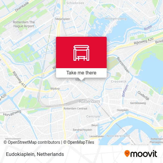 Eudokiaplein map